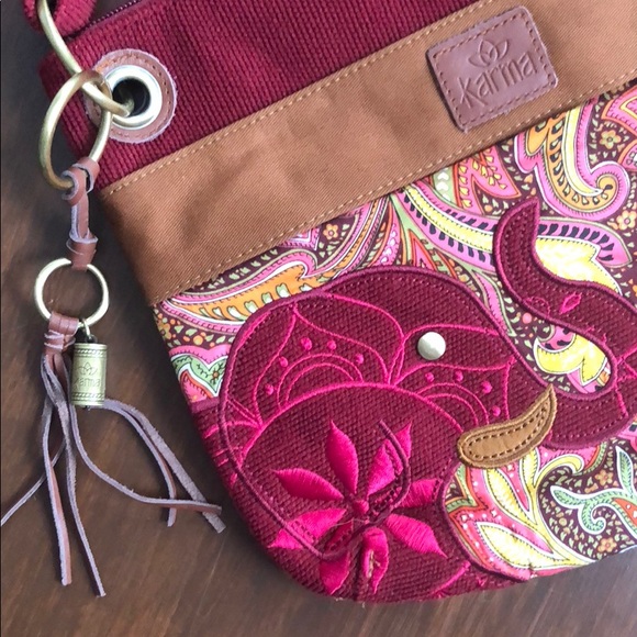 Karma Handbags - Karma Elephant Purse NWOT Karma Handbags - Karma Elephant Purse NWOT